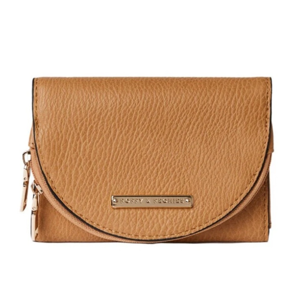 Poppy and Peonies MARGAUX WALLET CAMEL